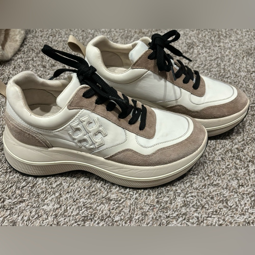 Tory burch platform sneaker sz 8